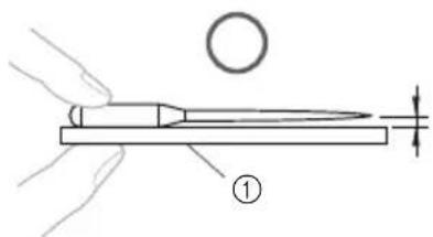 BROTHER LS2000 - ■Aiguille correcte - 1