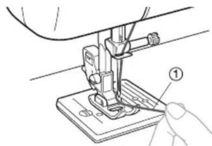 BROTHER LS2000 - Drawing up the lower thread - 2