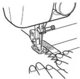 BROTHER LS2000 - Over edge stitch - 1