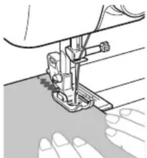 BROTHER LS2000 - Start sawing. - 1