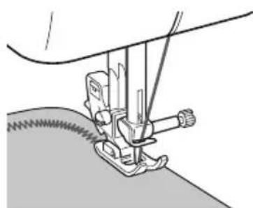 BROTHER LS2000 - Sewing curves - 2