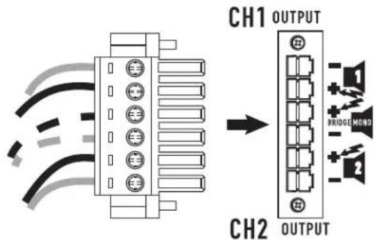 CH1 OUTPUT CH2 OUTPUT