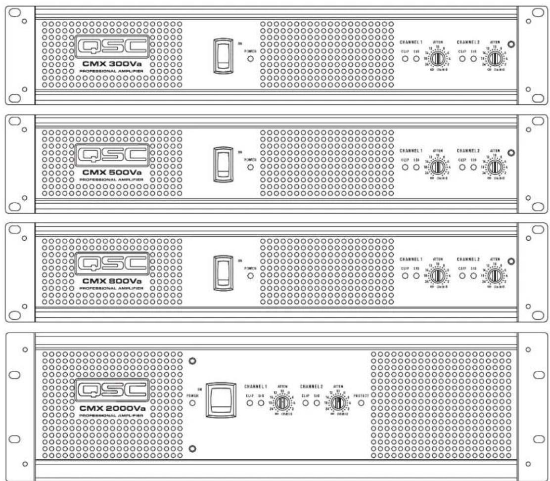 QSC CMX 500VA - Manual del usuario - 1