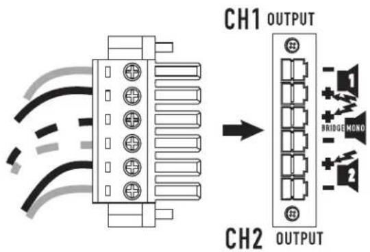 CH1 OUTPUT CH2 OUTPUT