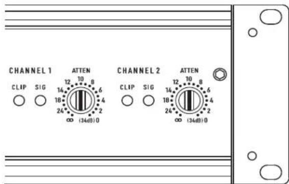 QSC CMX 2000Va - Installation - 1