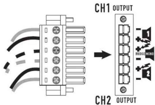 QSC CMX 2000Va - 接线盒 - 4