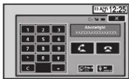 PIONEER AVHX3600BHS - Realizaciondeunallamada   ingresandoelnummerode   telefono - 1