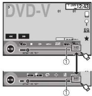PIONEER AVHX3600BHS - Activacióndeltecladotáctil   Teclasdeltecladotáctil - 1