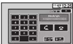 PIONEER AVHX3600BHS - Executiond'unappelparsaisie d'unnumérodetéléphone - 1