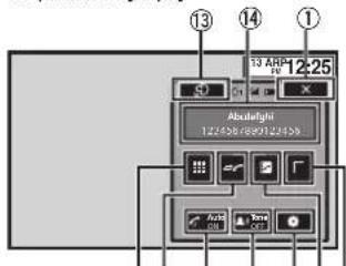 PIONEER AVHX3600BHS - Touchpanelkeys - 1