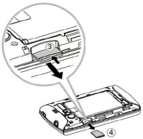 KYOCERA Rise C5155 - Enlever la carte microsd - 2