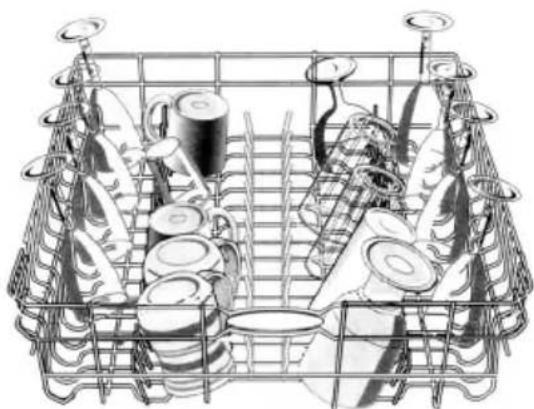 HAIER DWL3225SDSS - LOADING TOP RACK - 2