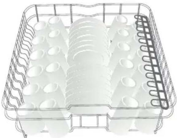 HAIER DWL3225DDBB - CHARGEmENT DU SUPPORT SUPERIEUR - 1