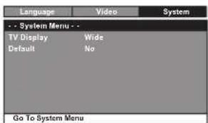 RCA DRC99373E - System Setup - 2