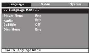 RCA DRC99373E - Language Setup - 1