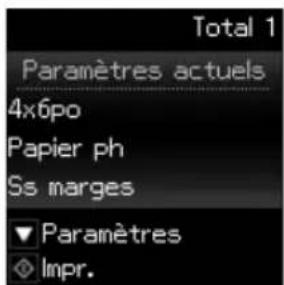 EPSON Stylus NX330 - Impression de photos depuis l'écran ACL - 2
