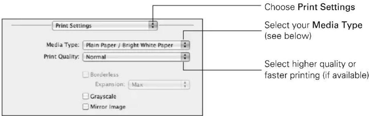 EPSON Stylus NX330 - Printing With a Mac - 3