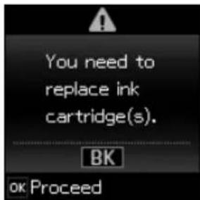 EPSON Stylus NX330 - Replacing Ink Cartridges - 1