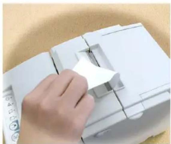 EPSON TMH6000iii - Installing the Paper Roll - 4