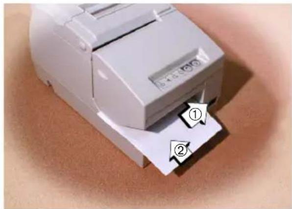 EPSON TMH6000iii - Inserting Slip Paper - 2