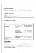 SYLVANIA iMode SIP286 - 7