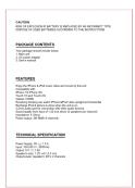 SYLVANIA iMode SIP286 - 4