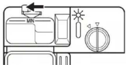 HAIER DWL3225DDWW - Filling the dispenser - 1