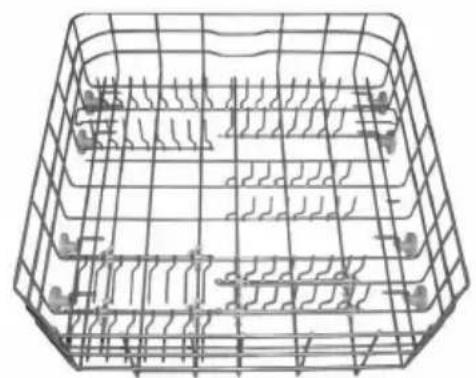 HAIER DWL4035MCSS - DES PANIER RABBATABLES ET/OU DES POINTES AJUSTABLES (CERTAINS MODELS) - 1