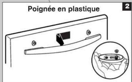 Poignée en plastique 2