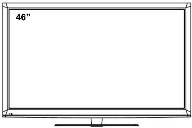 HAIER LE42B1380 - Front View - 2