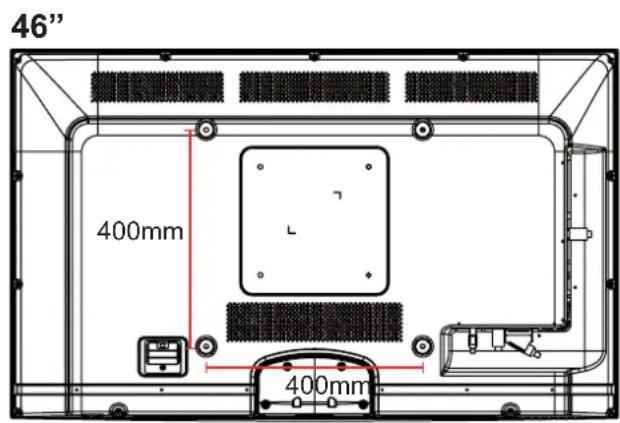 HAIER LE42B1380 - Instruction for Wall Mount - 2