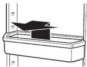 MAYTAG MQF1656TEW - Pour restorer et réinstaller le balconnet : - 1