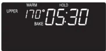 MAYTAG MEW6627DDB - When the cooking time has elapsed: - 1