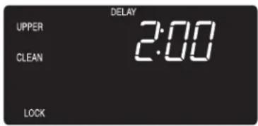 MAYTAG MEW5527DDS - To Delay a Self-Clean Cycle: - 1