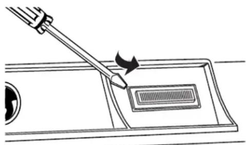 AMANA AQC1513TEW - To replace indicator light: - 1