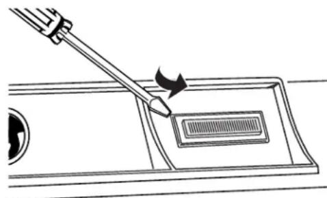 AMANA AQC2213TEW - Pour remplaçer le témoin lumineux : - 1
