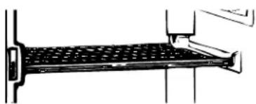 AMANA AQF1613TEW - Clayettes de réfrigération - 1