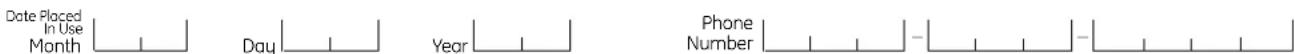 GE FUM21SVRWW - Consumer Product Ownership Registration - 7