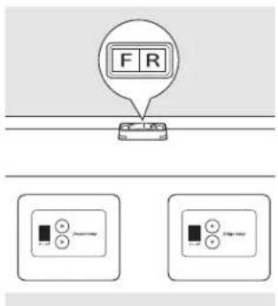 GE FUF14SVRWW - Commande électronique de la température (Certains modèles verticaux sans givre) - 1