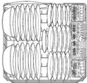 GE GLD6904RBB - Loading place settings... GEAppliances.com - 2