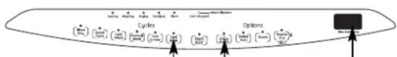 GE GLD6904RBB - Étalonnage des commandes - 1