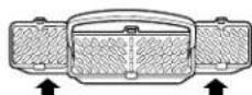 GE GLD6904RBB - Panier trois pièces (sur certains modèles) - 2