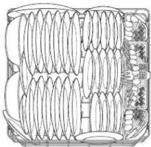 GE GLD6904RBB - Loading place settings... GEAppliances.com - 4