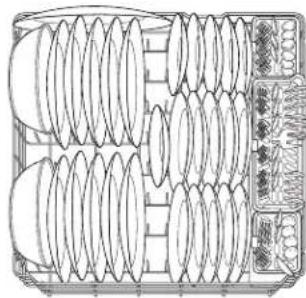 GE GLD6904RBB - Panier inférieur - 1
