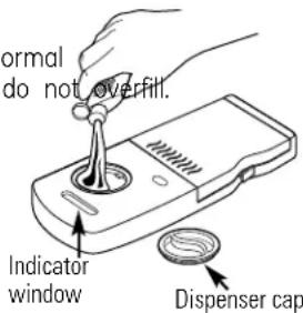 GE GLD6904RBB - Filling the Dispenser - 1