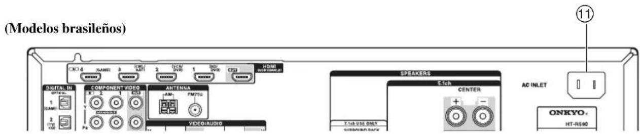 ONKYO HTS5400 - Panel posterior - 2
