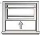 Royal Sovereign ARP9011TL - Instalar el Juego corredizo para ventana: Fig. 3. - 1