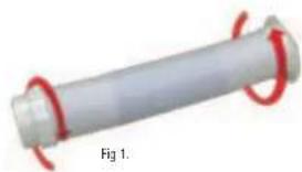 Royal Sovereign ARP4012H - Exhaust Hose and Connector : Fig 1. - 1