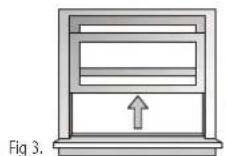 Royal Sovereign ARP1400WW - Install the Window Slider Kit : Fig 3. - 1