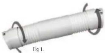 Royal Sovereign ARP1400WW - Exhaust Hose and Connector : Fig 1. - 1